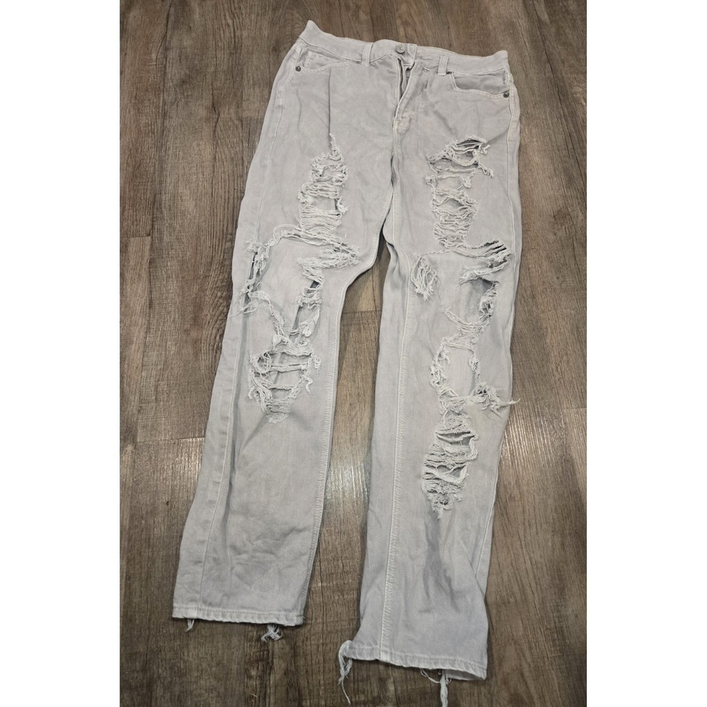AE AMERICAN EAGLE MOM JEAN WOMENS JEANS 8‎ Long